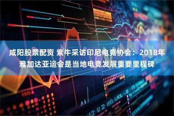 咸阳股票配资 紫牛采访印尼电竞协会：2018年雅加达亚运会是当地电竞发展重要里程碑